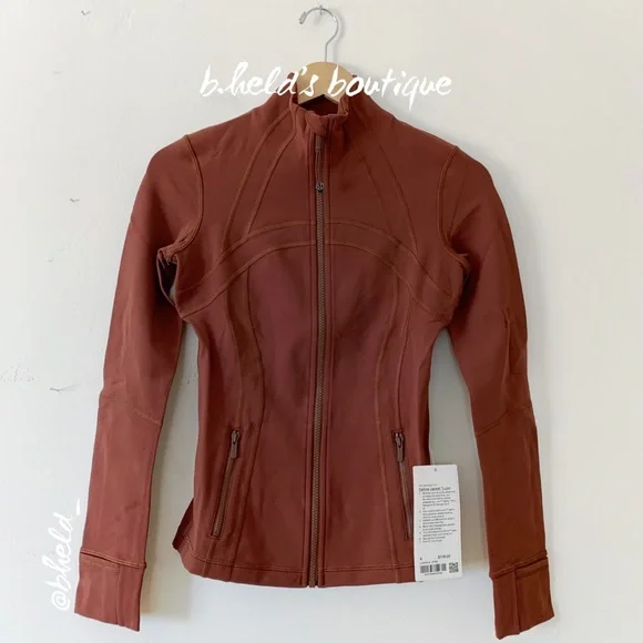 Lululemon Defineジャケットリブnulu ブラウン lululemon athletica | Jackets & Coats | Lululemon Define